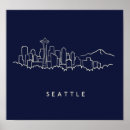 Search for seattle skyline posters America