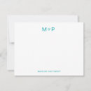 Search for couples monogram note cards Simple