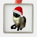 Search for kitty christmas tree decorations Siamese