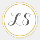 Search for gold border stickers Circle