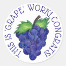 Search for bunch of grapes stickers Purple