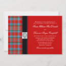 Search for ancient wedding invitations Plaid