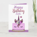 Search for purple cake birthday cards Girly