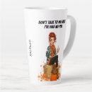 Search for autumn design mugs Pumpkin spice latte