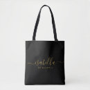 Search for minimalist tote bags Calligraphy