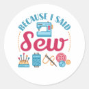 Search for sewer stickers Quilter