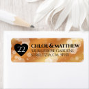 Search for copper foil return address labels Elegant