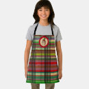 Search for fashion designer aprons Plaid