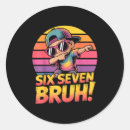 Search for number six stickers Funny