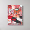 Search for mixed media canvas prints Red