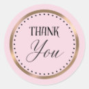 Search for shimmer thank you stickers Pink