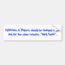 Search for nappy bumper stickers Politics