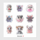 Search for kawaii monster stickers Funny