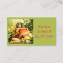 Search for woodland fairy fairy in the forest business cards Fungi