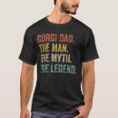 Search for corgi dad tshirts Corgis