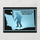 Search for sasquatch postcards Bigfoot