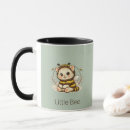 Search for kitten in a mugs Cute animal illustration