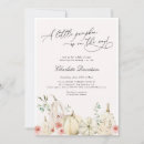 Search for little pumpkin baby girl shower invitations Blush pink
