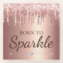 Search for rose gold glitter coasters Feminine