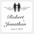 Search for two grooms stickers Rainbow