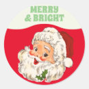 Search for vintage santa stickers Festive