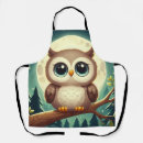 Search for night owl aprons Cute