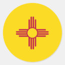 Search for new mexico zia stickers State flag