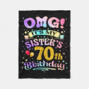 Search for 70th birthday blankets Years
