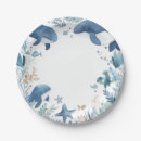 Search for whale paper plates Underwater
