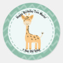 Search for giraffe birthday stickers Zoo