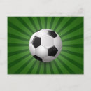 Search for soccer postcards Illustration