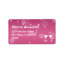 Search for martini return address labels Elegant