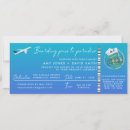 Search for travel tropical wedding invitations Boarding pass