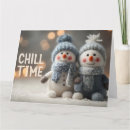 Search for knit christmas cards Snowman