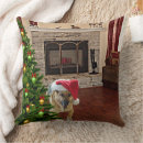 Search for german shepherd christmas cushions Santa