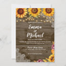 Search for rustic backyard wedding invitations Yellow gold flowers