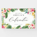 Search for tropical banners Floral