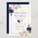 Search for blue and blush wedding invitations Watercolor pink blush floral