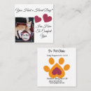 Search for funny cat business cards Veterinary