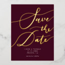 Search for burgundy save the dates Cranberry