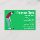 Search for golfers business cards Putter