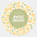 Search for lemon wedding stickers Bridal shower