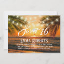 Search for string lights sweet 16 invitations Rustic