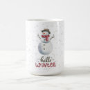 Search for snowman winter mugs Cute