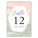 Search for blush and sage green table cards Modern