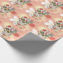 Search for sugar skull wrapping paper Retro