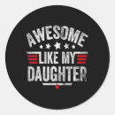 Search for like father like daughter stickers Fatherhood