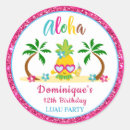 Search for pineapple birthday stickers Luau