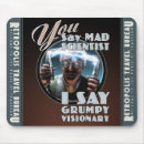 Search for a mad scientist mousepads Genius
