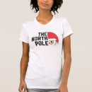 Search for north pole tshirts Santa claus